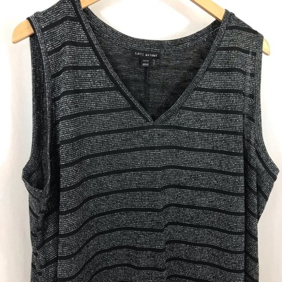 Lane Bryant Metallic Knit  Swing Tank - Picture 2 of 11